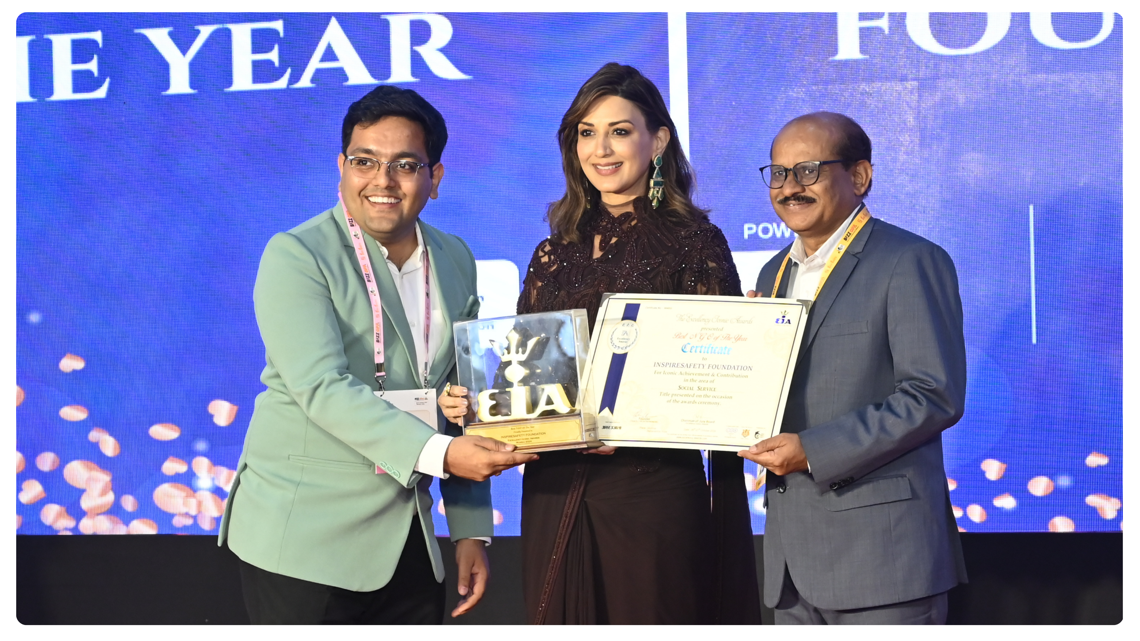 Best NGO 2024 trophy